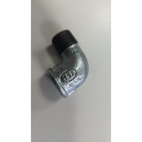 1/2" K-B Horganyzott könyök