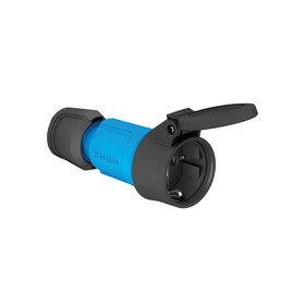 B2P háztartási dugalj, lengő, csapfedeles